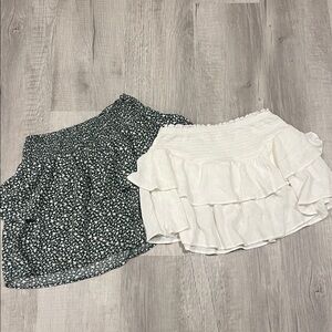 Madden Girl Black and American Eagle White Skirt bundle